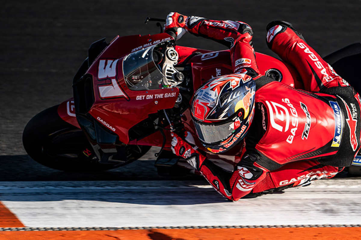 Pedro Acosta: Das Team heißt GASGAS Factory Racing Tech3, das Motorrad ist eine KTM RC16