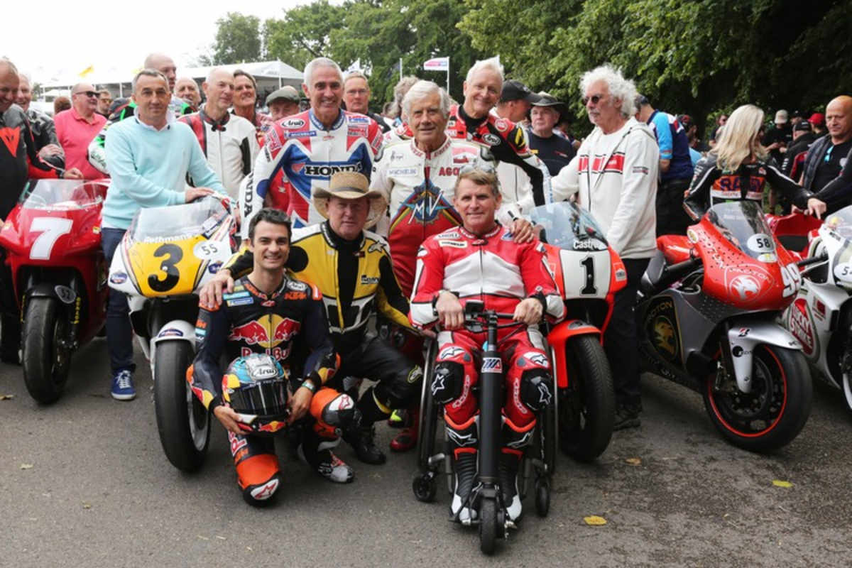 GP-Legenden auf einem Bild