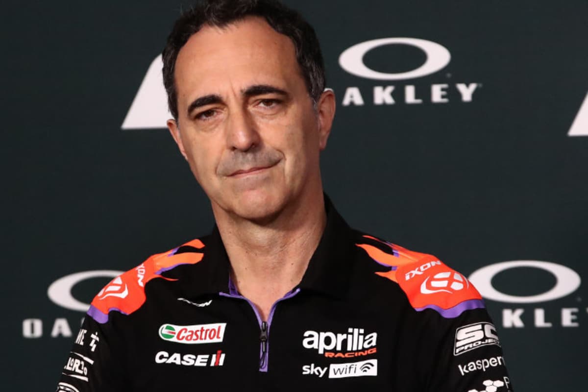 Aprilia-Manager Romano Albesiano