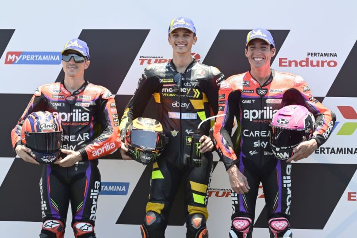 Qualifying - Maverick Viñales, Luca Marini & Aleix Espargaró