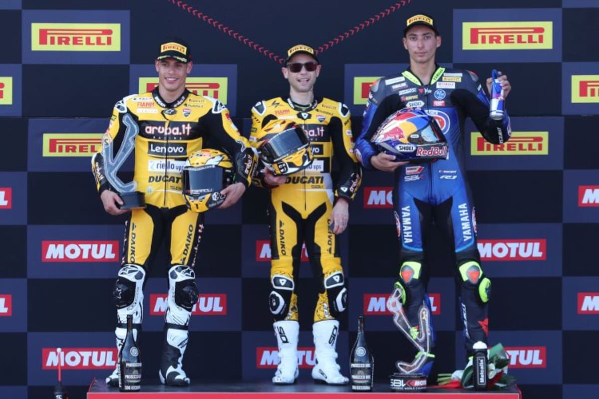 Michael Ruben Rinaldi, Álvaro Bautista & Toprak Razgatlioglu