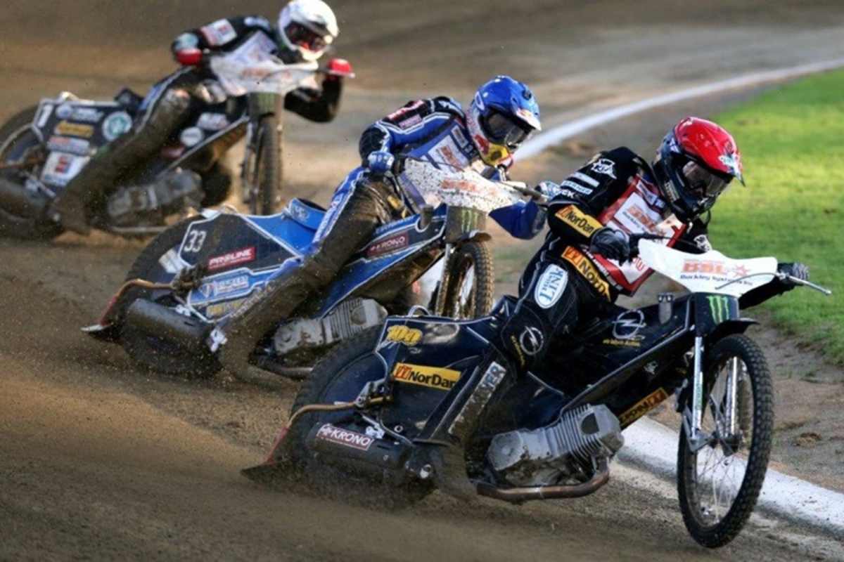 Andreas Jonsson, Jaroslav Hampel und Tai Woffinden