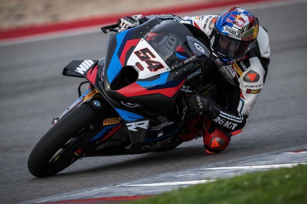 Toprak Razgatlioglu beim ersten Test mit BMW