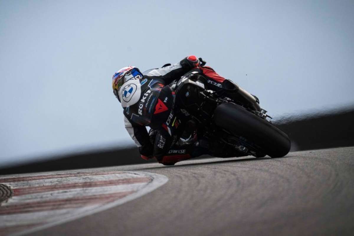 Toprak Razgatlioglu beim ersten Test mit BMW