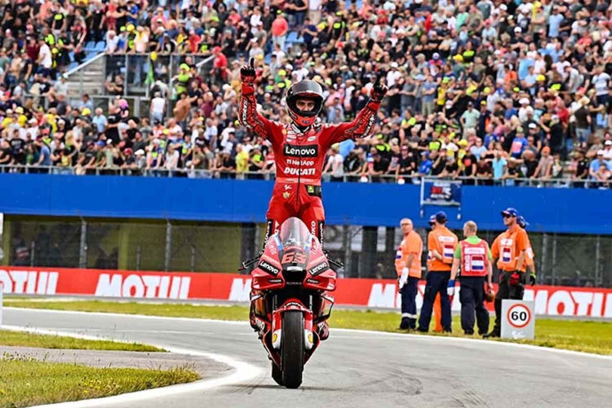 Assen-Sieger Pecco Bagnaia: Die Dutch-TT war nur am Sonntag ausverkauft