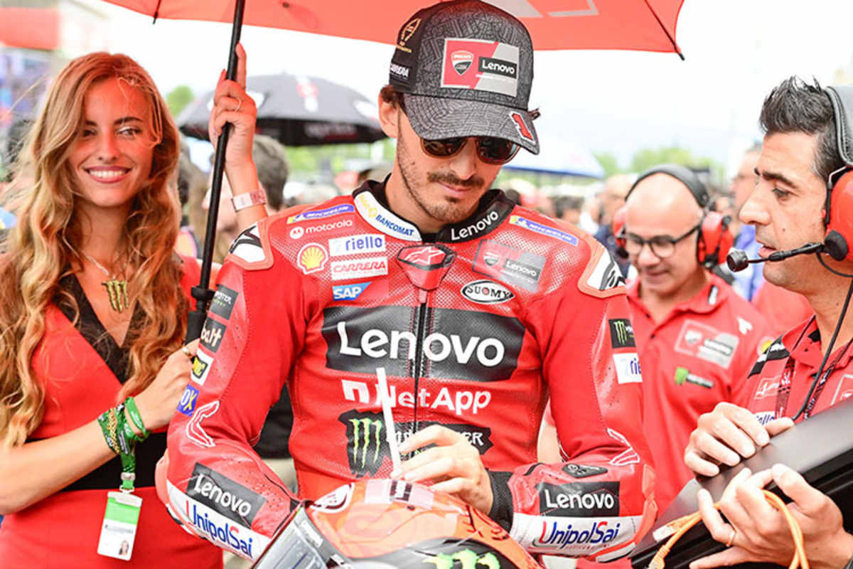 Pecco Bagnaia will die Tifosi und Ducatisti in Misano nicht enttäuschen und unbedingt an den Start gehen