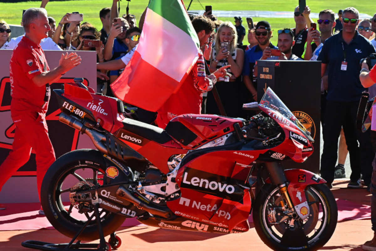 Am Ende jubelten in Valencia aber Ducati und Bagnaia