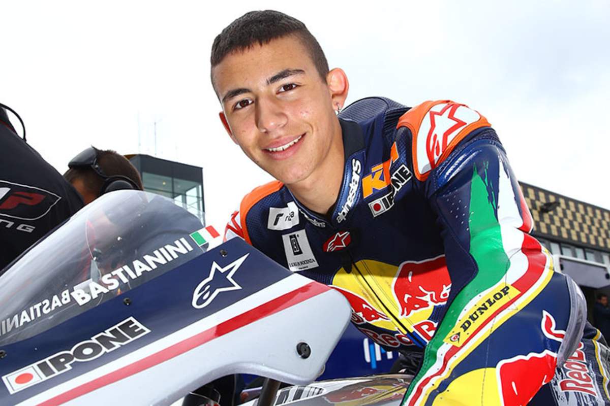 Enea Bastianini 2014 im Red Bull Rookies-Cup auf KTM