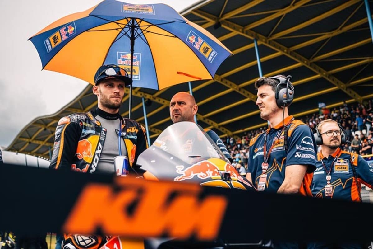 Brad Binder am Grid in Assen