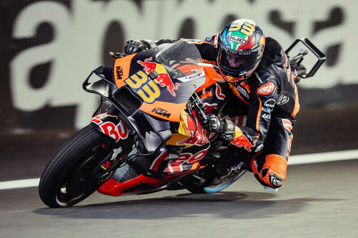 Brad Binder: «Mit dem Karbonrahmen wurde die Traktion verbessert»