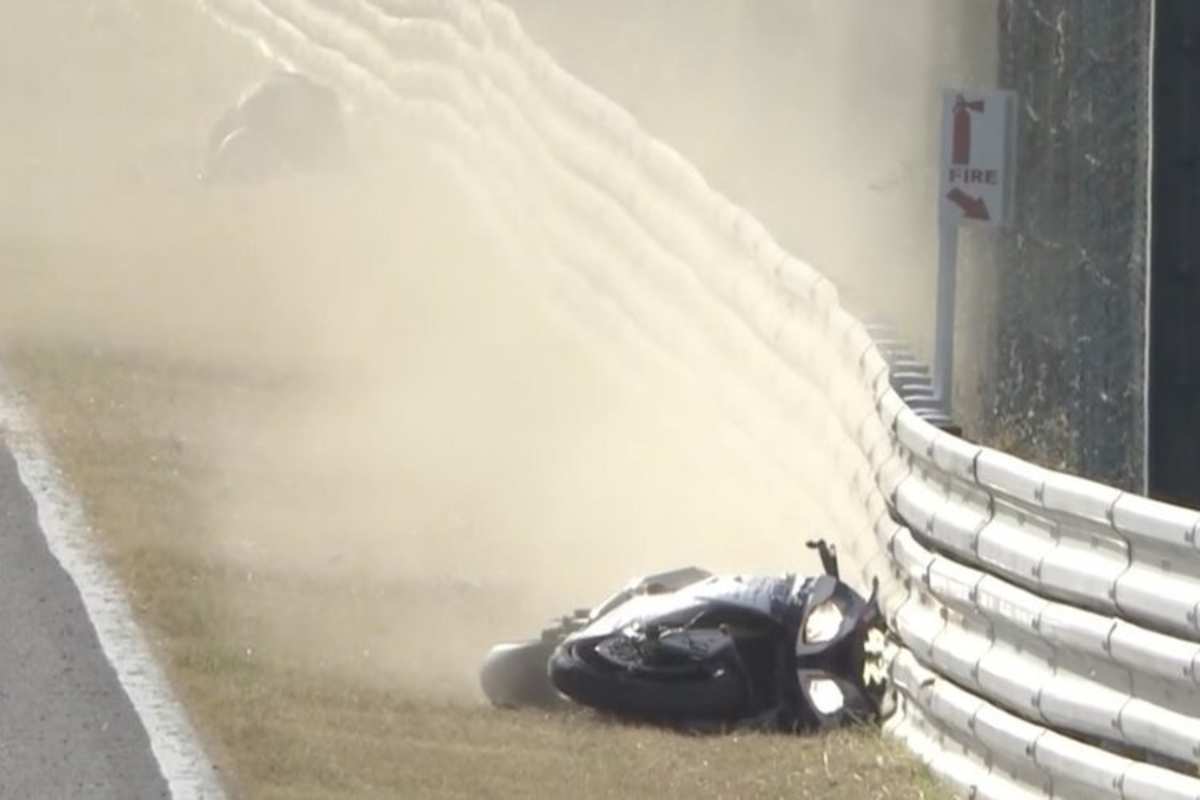 Schnappschuss von der neuen BMW-Schwinge