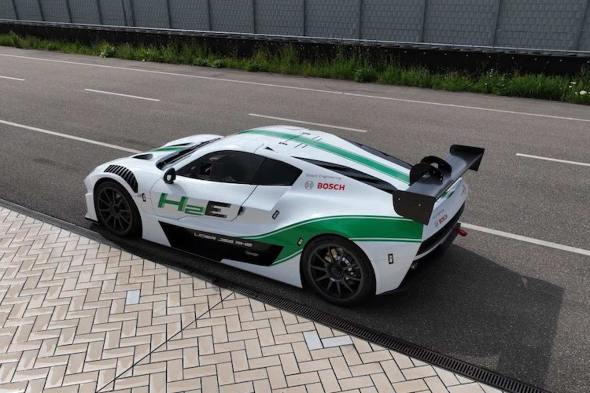 Der Ligier JS2 RH2 wurde im Rahmen der 24h Le Mans präsentiert.