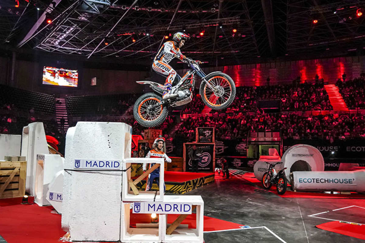 Das Repsol-Team dominierte auf dem schwierigen Parcours in Madrid