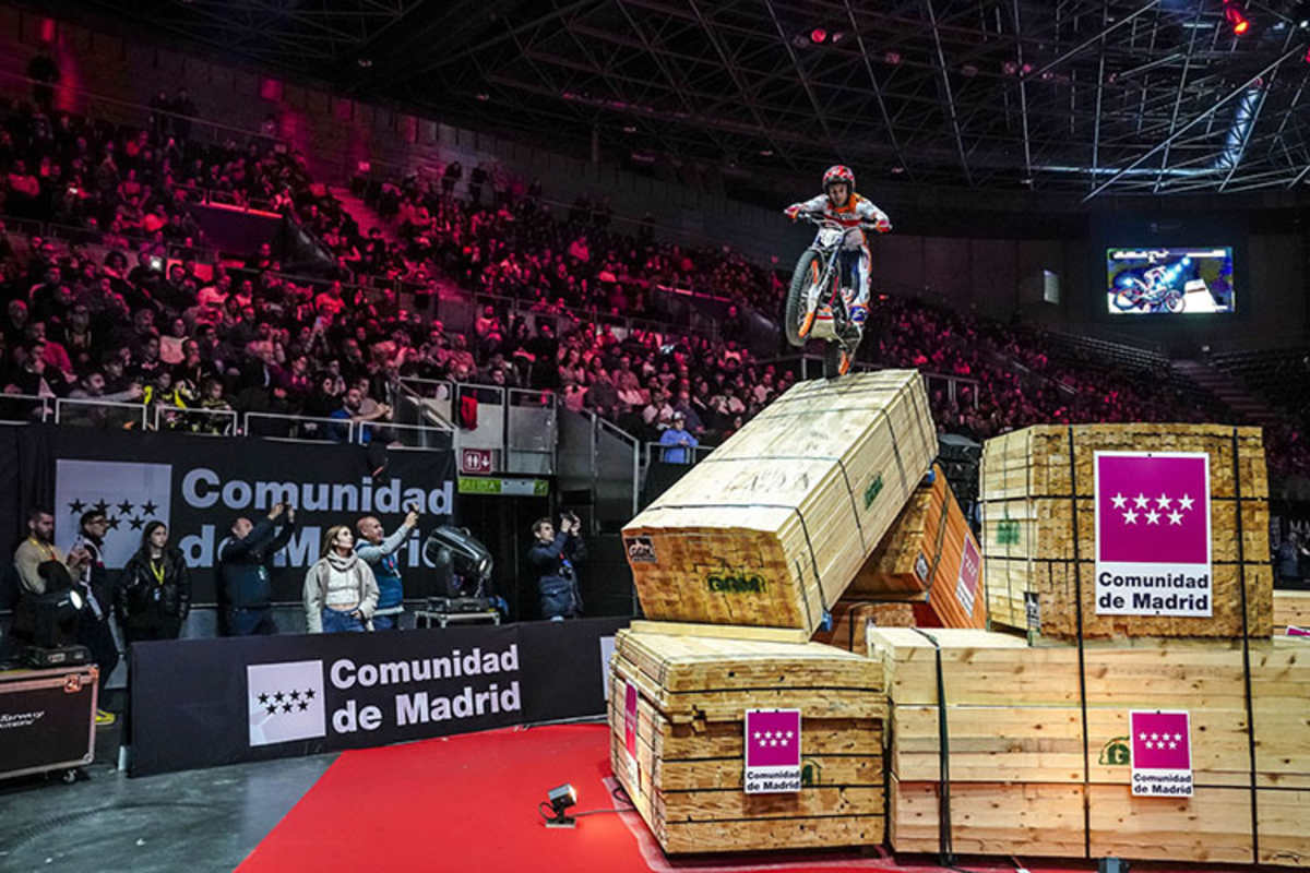 Repsol-Honda dominierte auf dem Hindernis-Parcours in Madrid