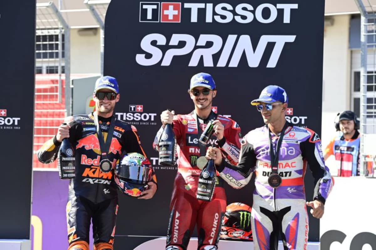 Sprint - Brad Binder, Jorge Martin & Francesco Bagnaia
