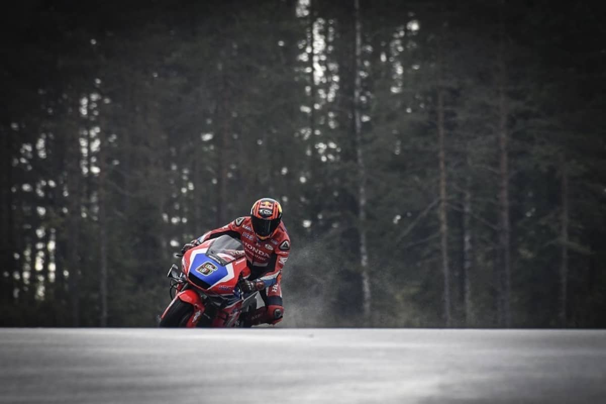 Stefan Bradl beim KymiRing-Test im August 2019