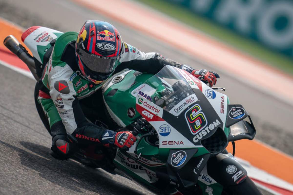 In Castrol-Grün: Stefan Bradl