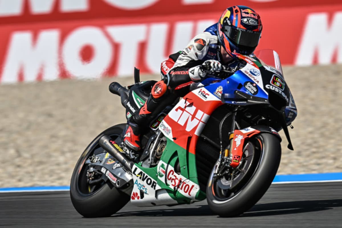 Stefan Bradl auf der RC213V in den LCR-Castrol-Farben