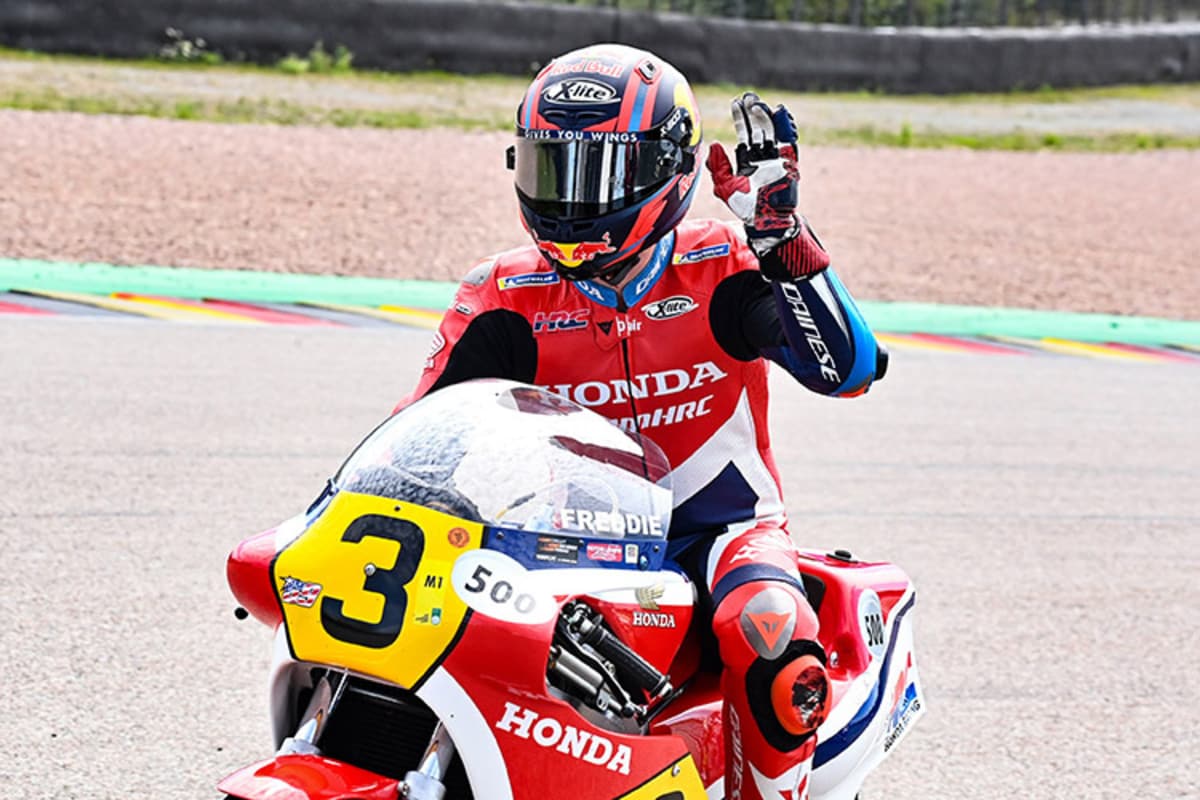 Stefan Bradl auf der Honda NS500