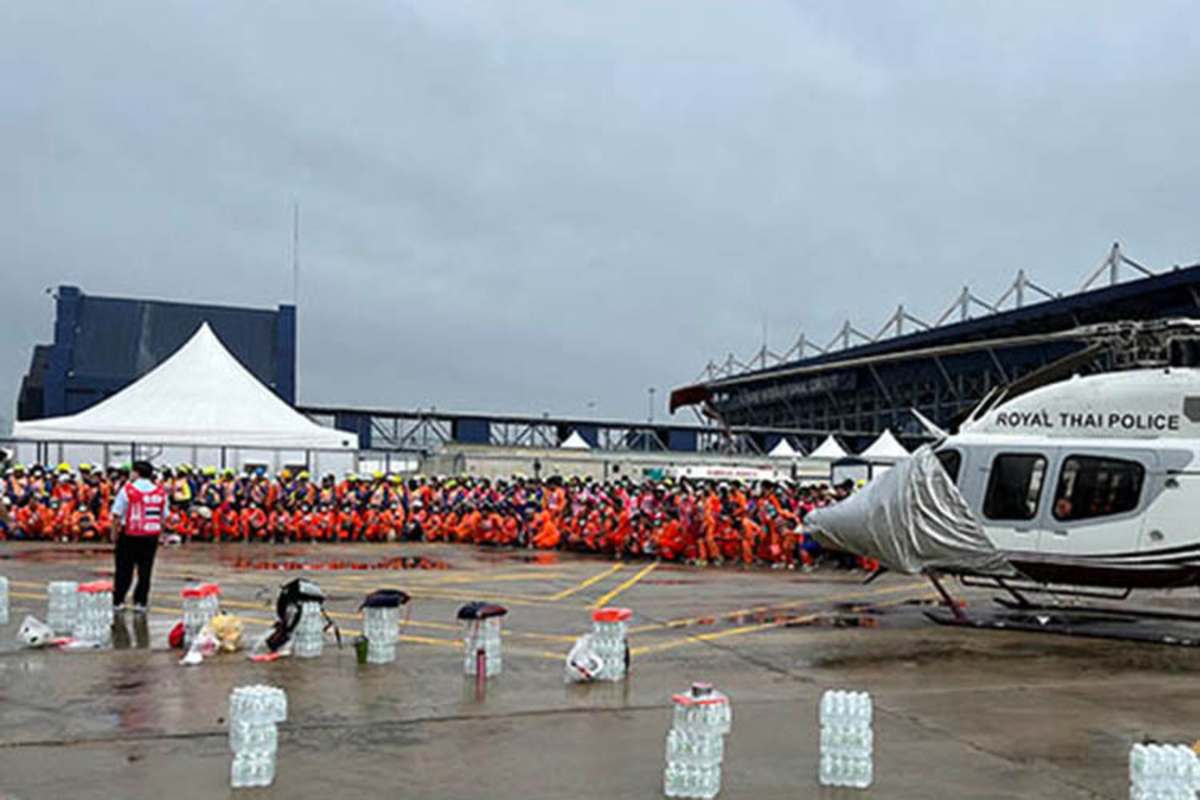 Buriram-GP: Die Streckenposten vor den ersten Trainings in der Früh