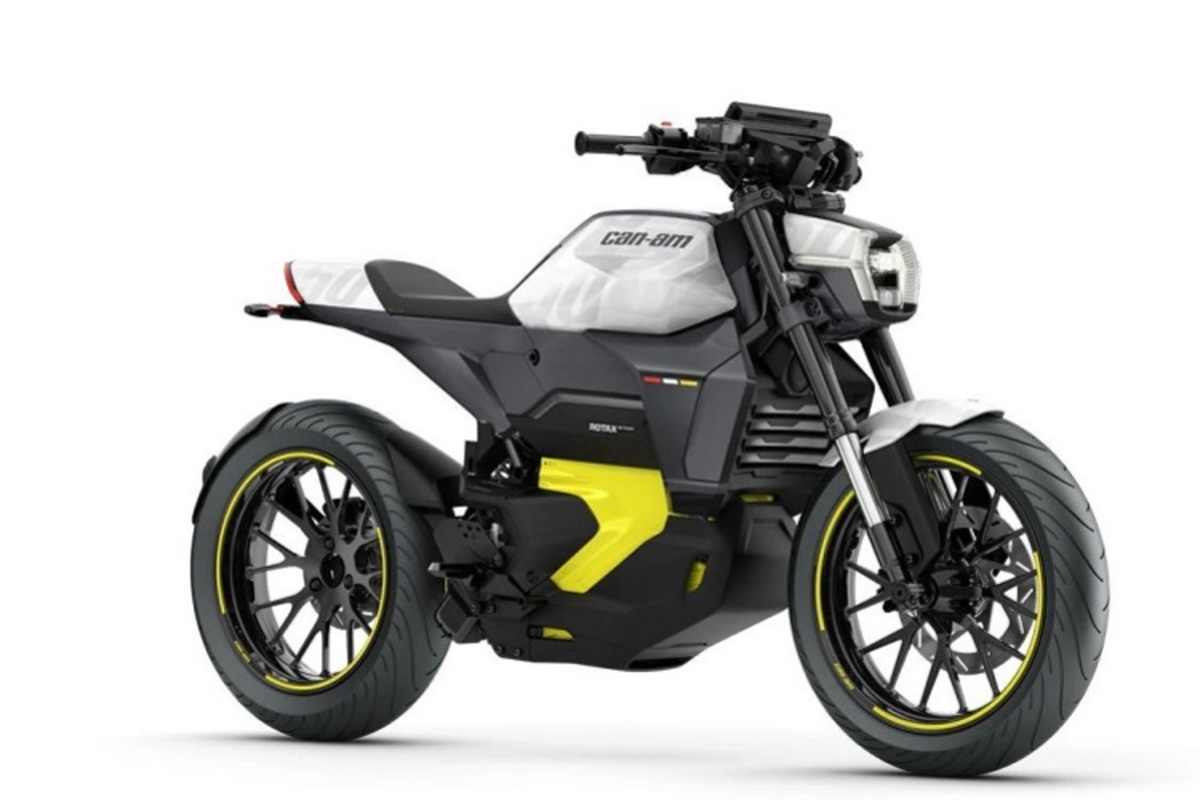 Das Chassis ist im Bereich der Lenkerhalterung minimiert, weil die Kräfte von Vorderrad über die Schwingen direkt in den unteren Rahmenbereich eingeleitet werden 