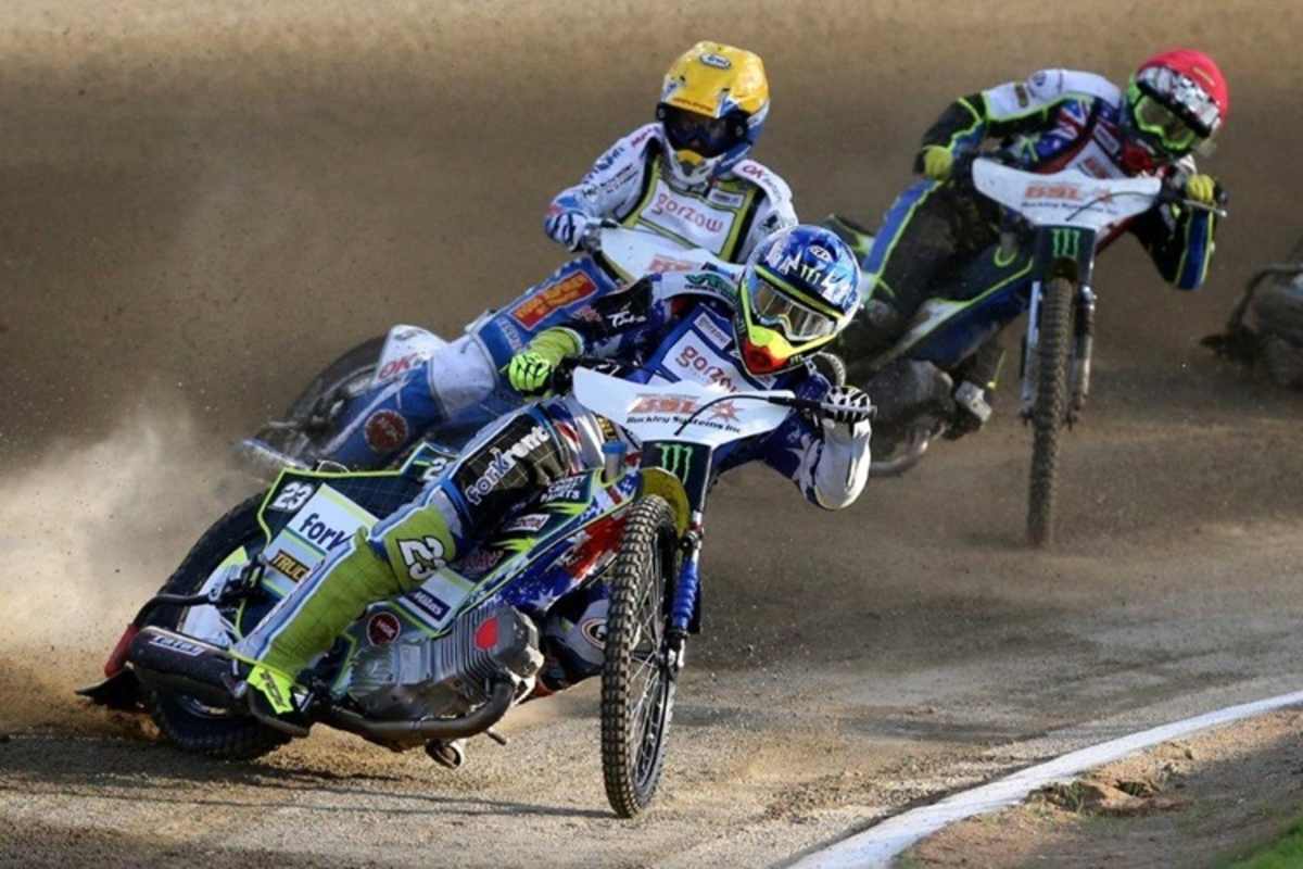 Chris Holder, Nicki Pedersen und Troy Batchelor
