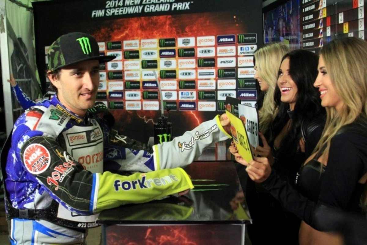 Chris Holder wählt seinen Startplatz für das Halbfinale