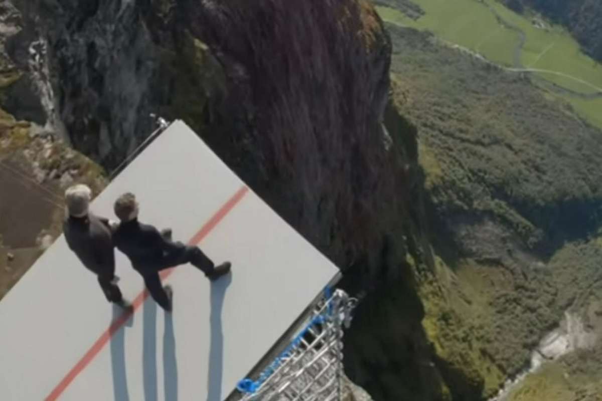 Sieht noch viel weniger einladend aus: Die nicht vorhandene Landezone