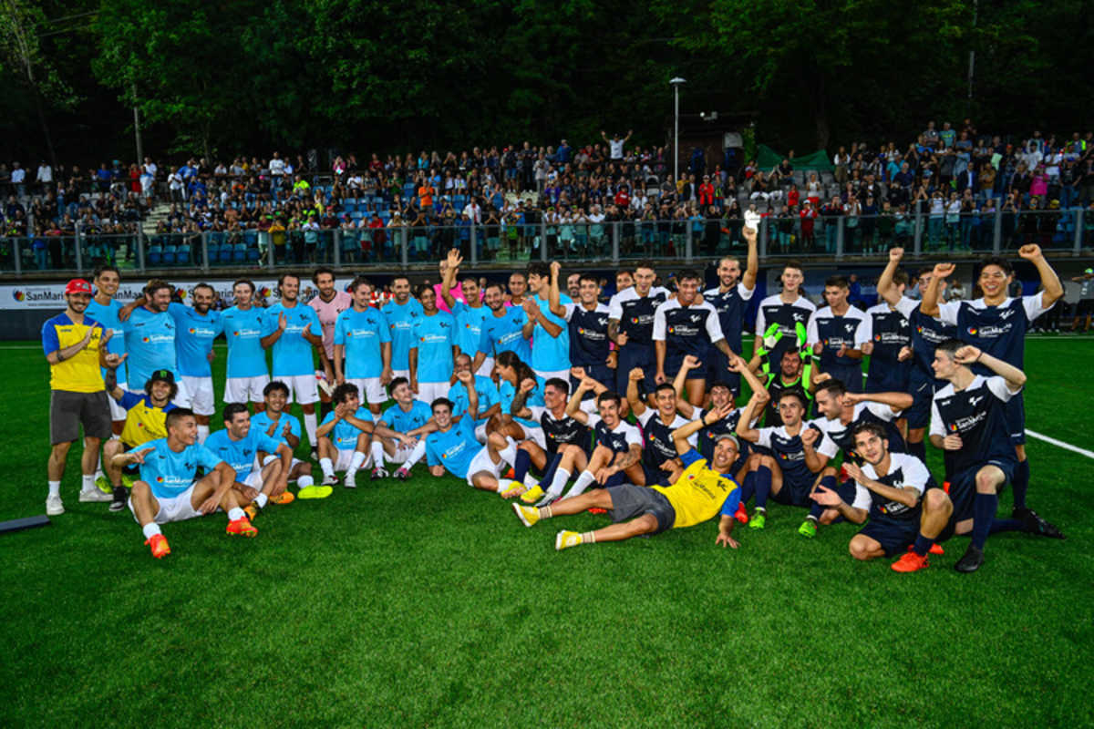 Beide Mannschaften hatten Spaß