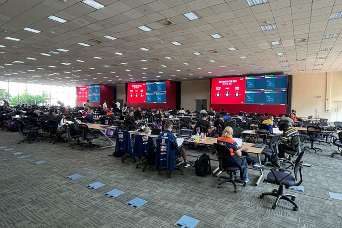 Das riesige Media Centre ließ keine Wünsche offen