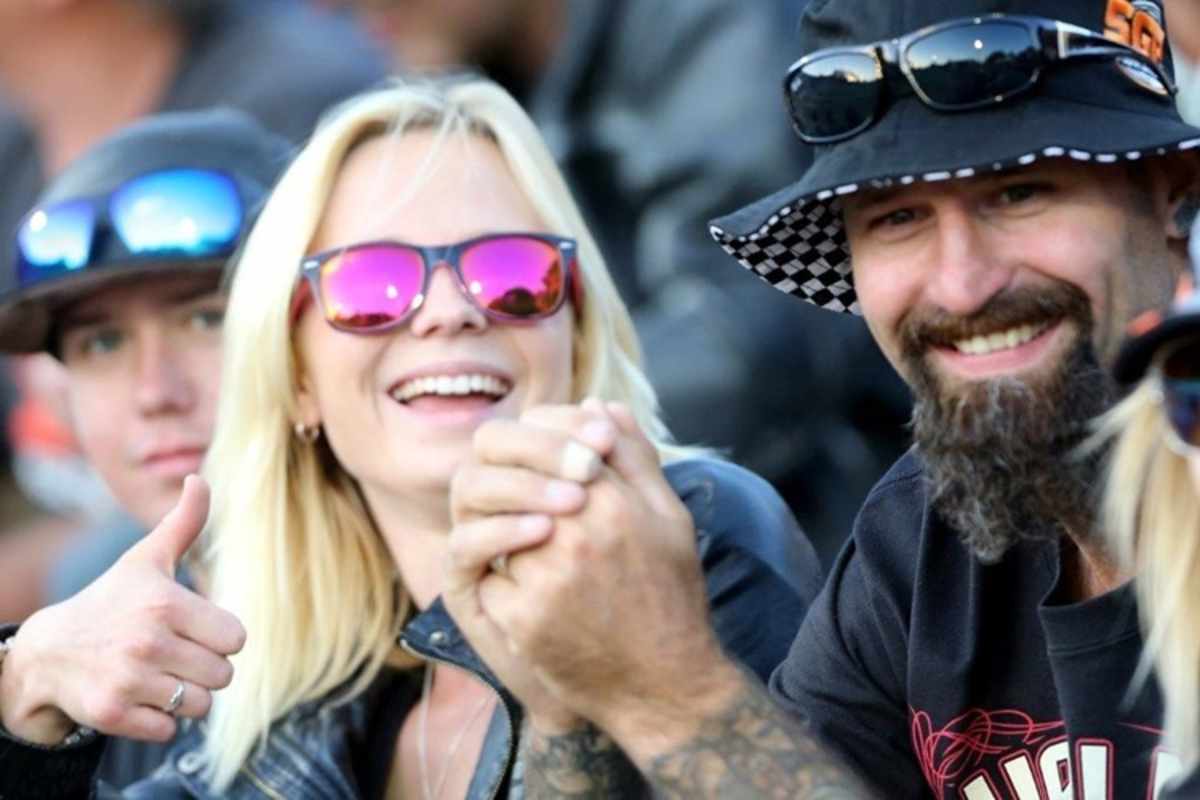 Die Fans haben gute Laune