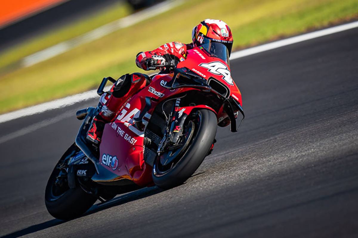 Pol Espargaró bestritt das WM-Finale mit dem Alu-Chassis