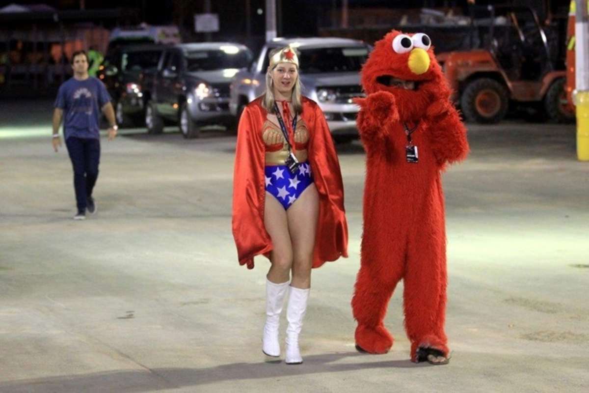 Etwas verrückte Fans