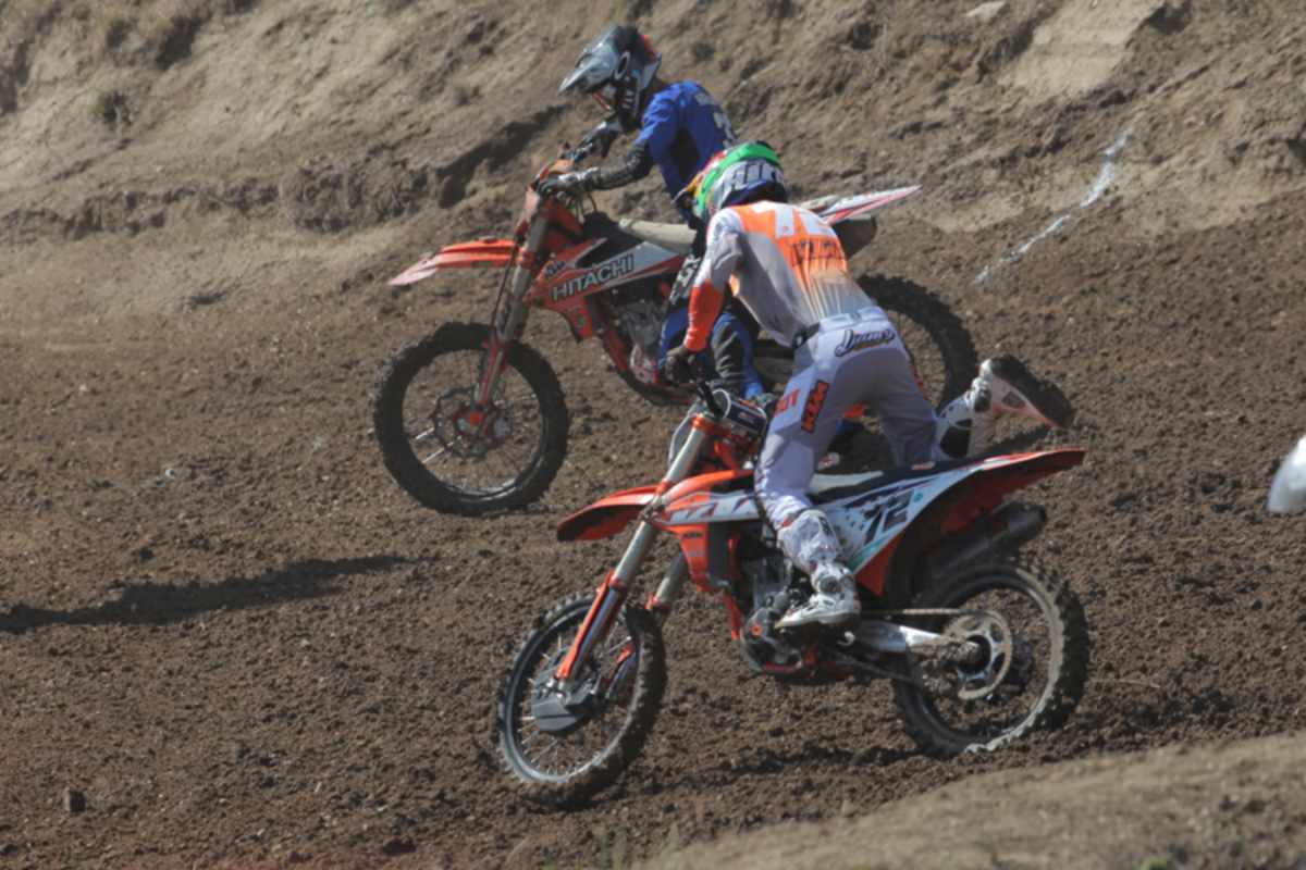 Liam Everts stürzte nach dem Start zum zweiten Lauf