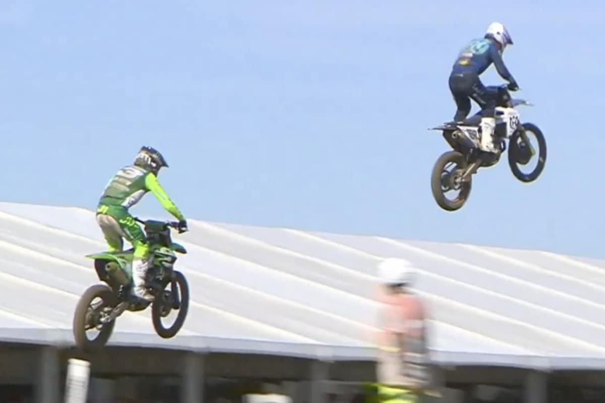 Mit diesem Sprung setzte sich Brian Bogers gegen Romain Febvre durch und sicherte sich damit den Grand-Prix-Sieg