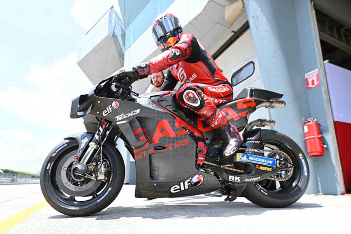 Auch die Aerodynamik der GASGAS RC16 stammt bisher aus der Saison 2022