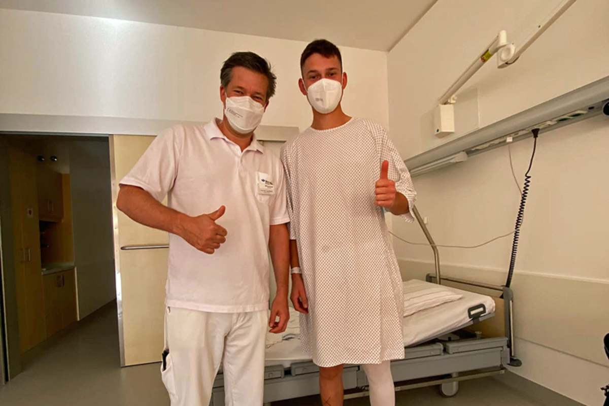 Fetz mit seinem Operateur