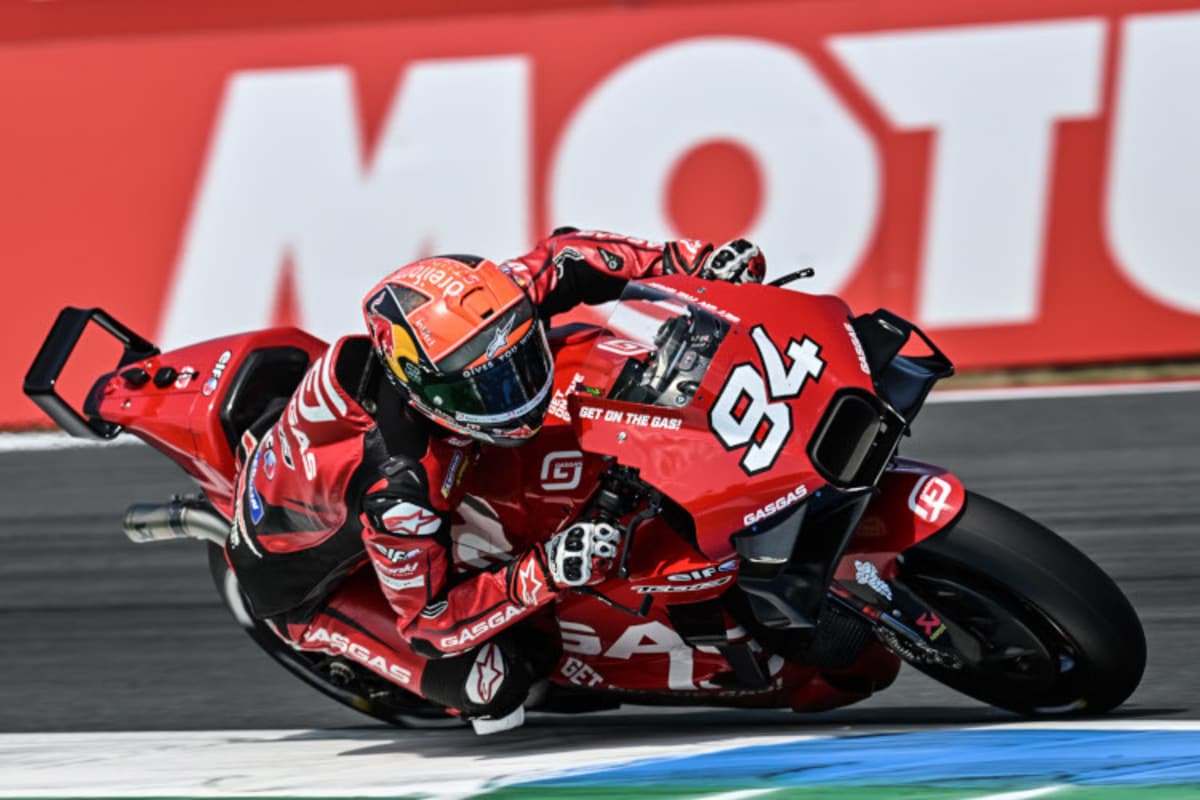 Jonas Folger am Freitag in Assen