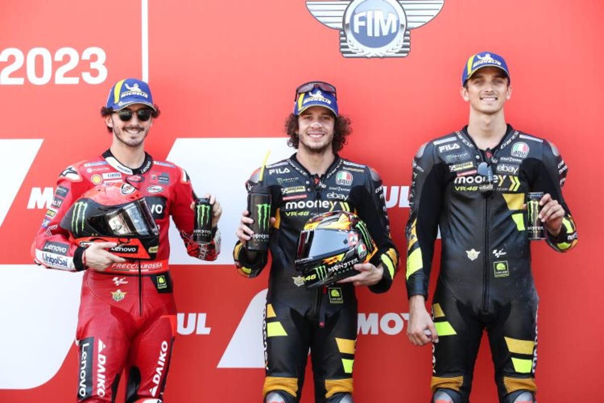 Qualifying - Francesco Bagnaia, Marco Bezzecchi & Luca Marini