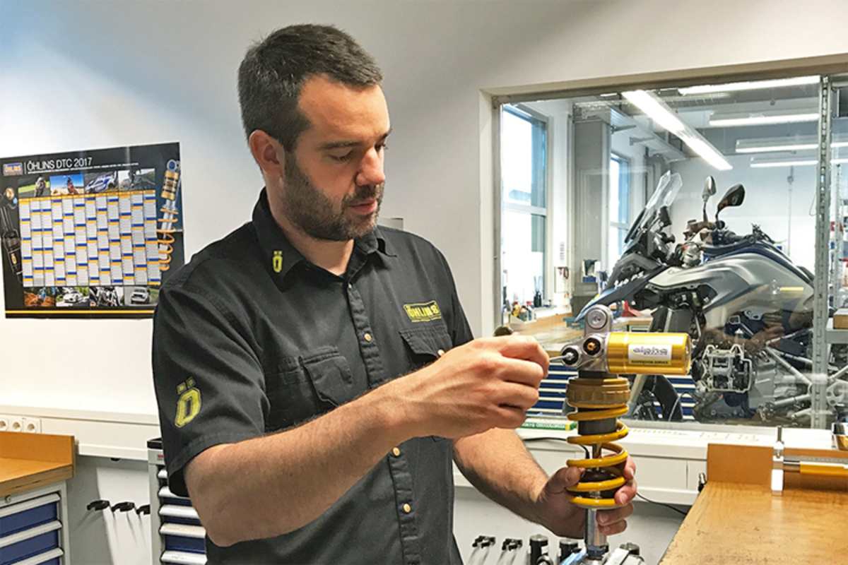 Matthias Greiff bei der Arbeit