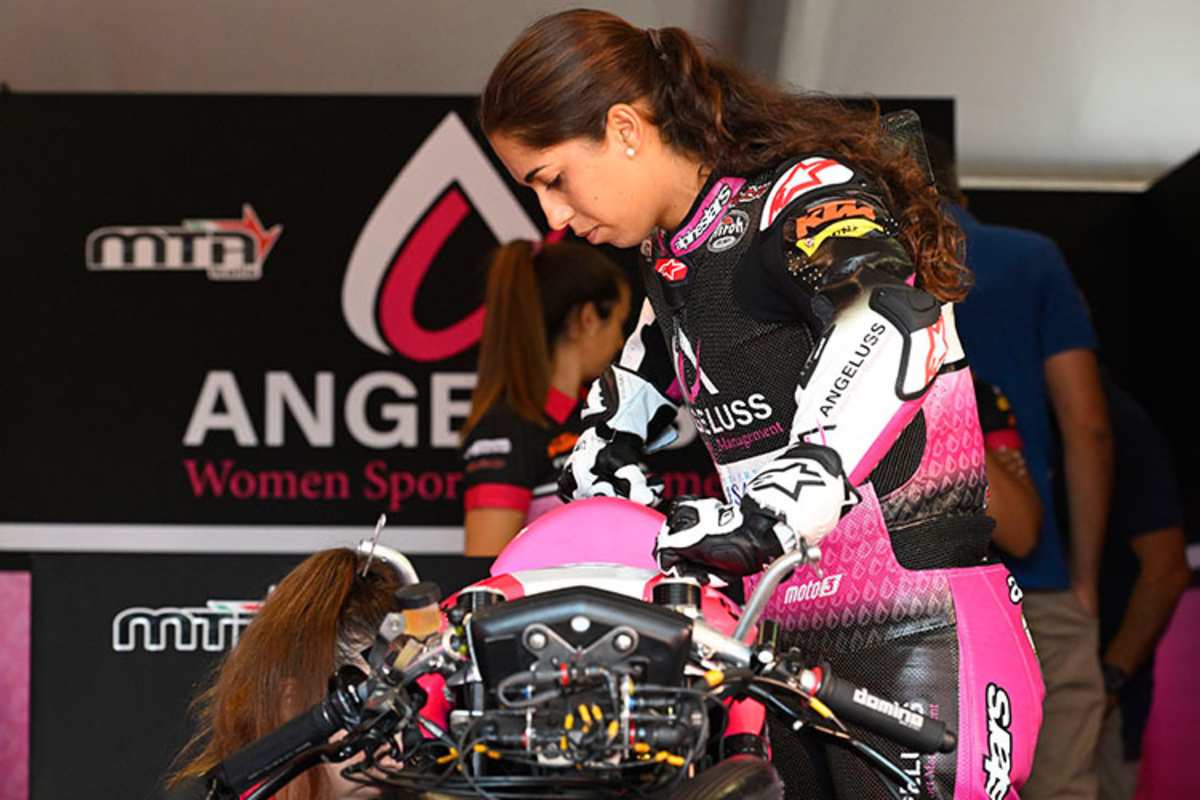 Maria Herrera beim Aragón-GP 2022