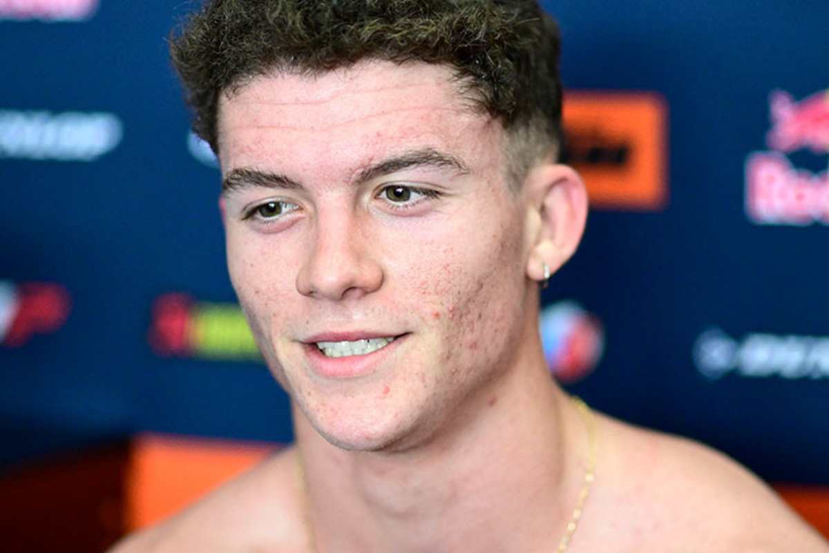 Daniel Holgado aus dem Red Bull KTM Tech3-Team