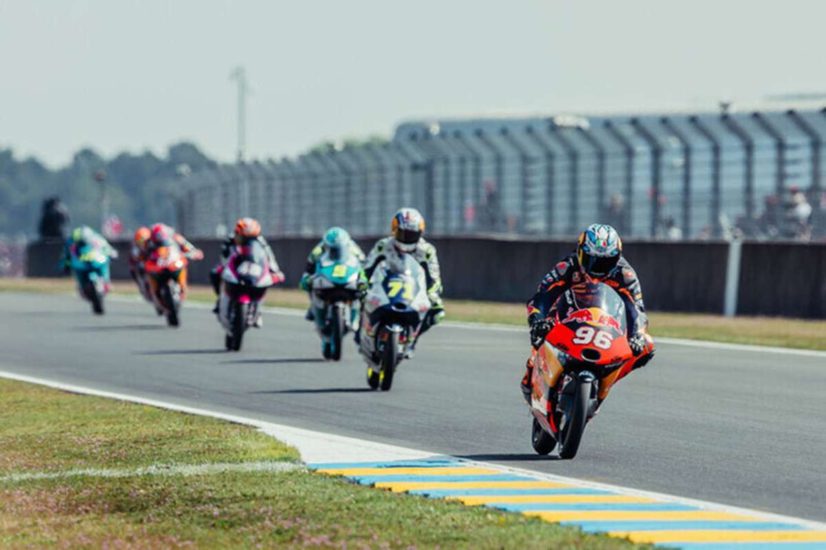GP de France: Daniel Holgado (96) ließ alle Gegner hinter sich