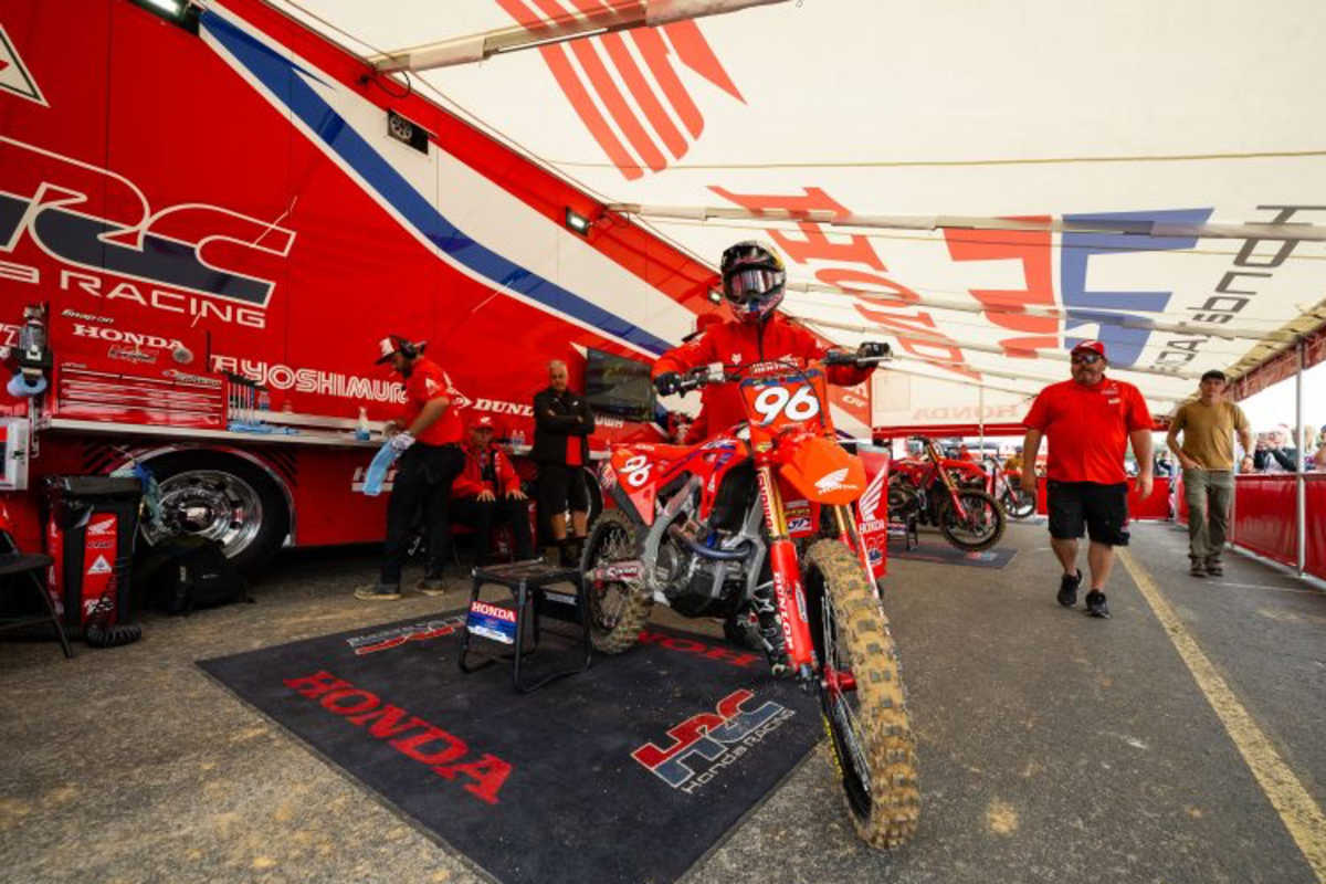 Hunter Lawrence startete seine US-Karriere bei HRC