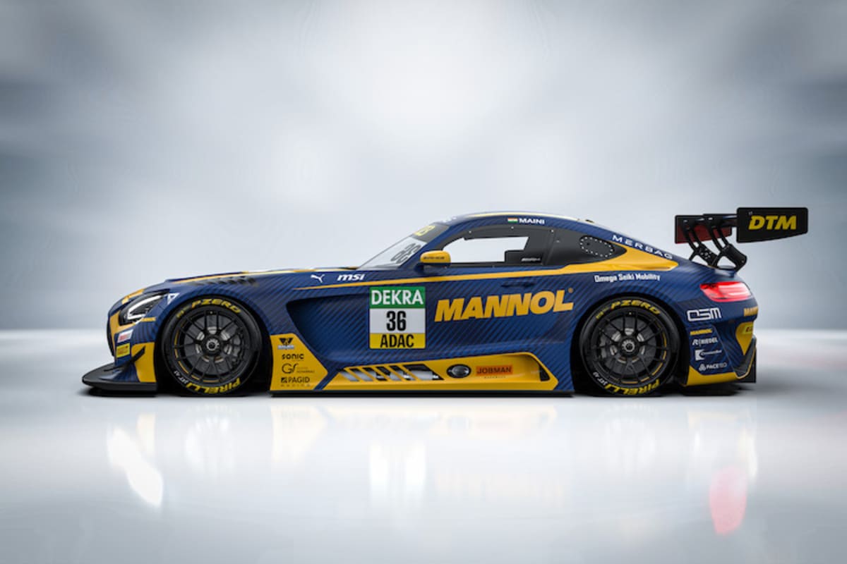 Das neue Design von Arjun Maini für die DTM-Saison