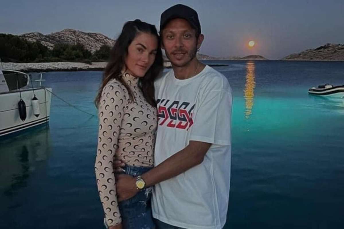 Valentino Rossi mit seiner Francesca