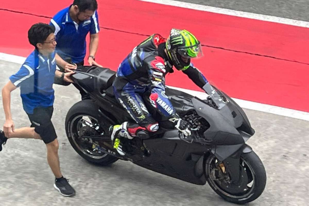 Cal Crutchlow: Neue Flügel an der M1