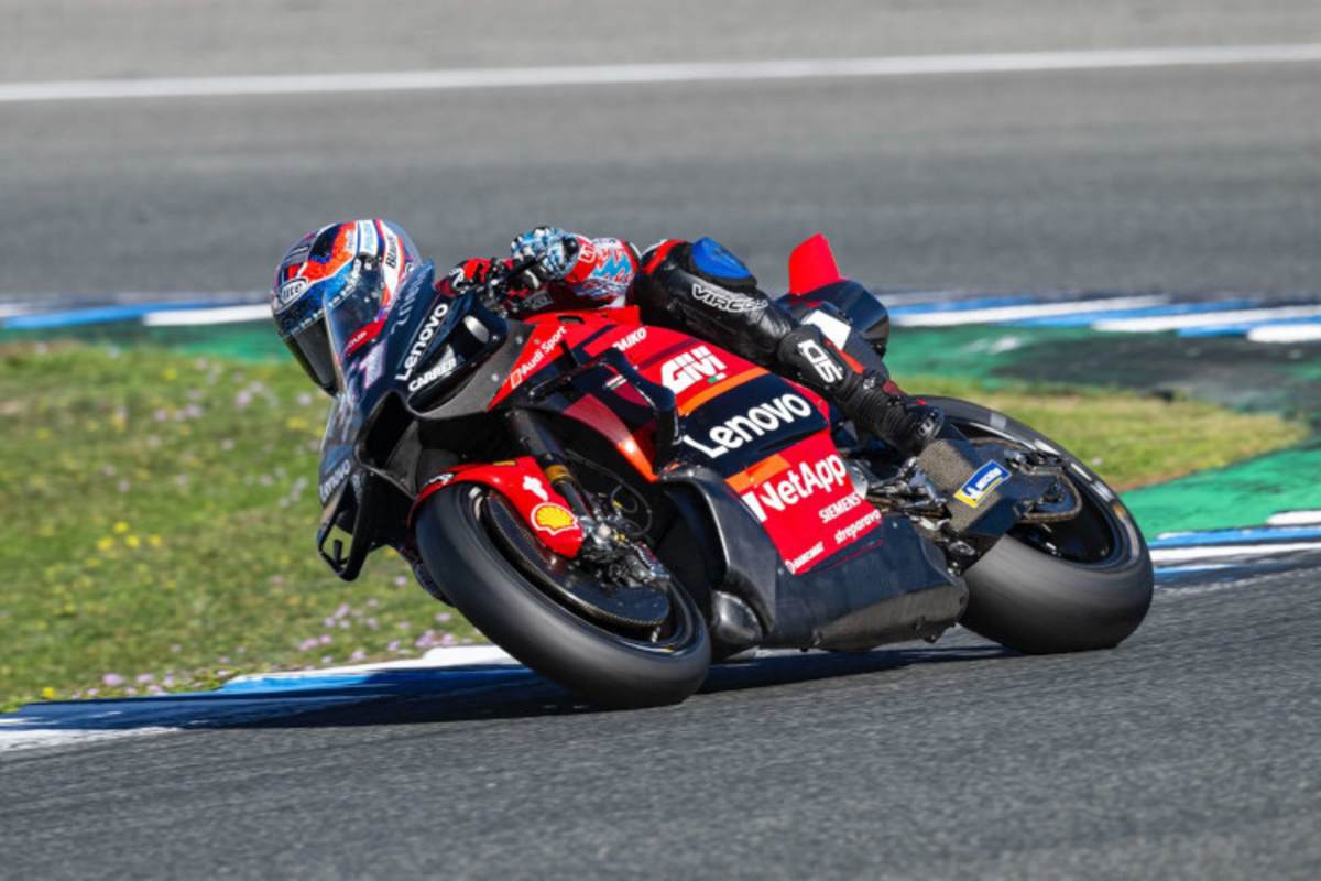 Auch an der Desmosedici GP sind Aero-Updates zu erkennen