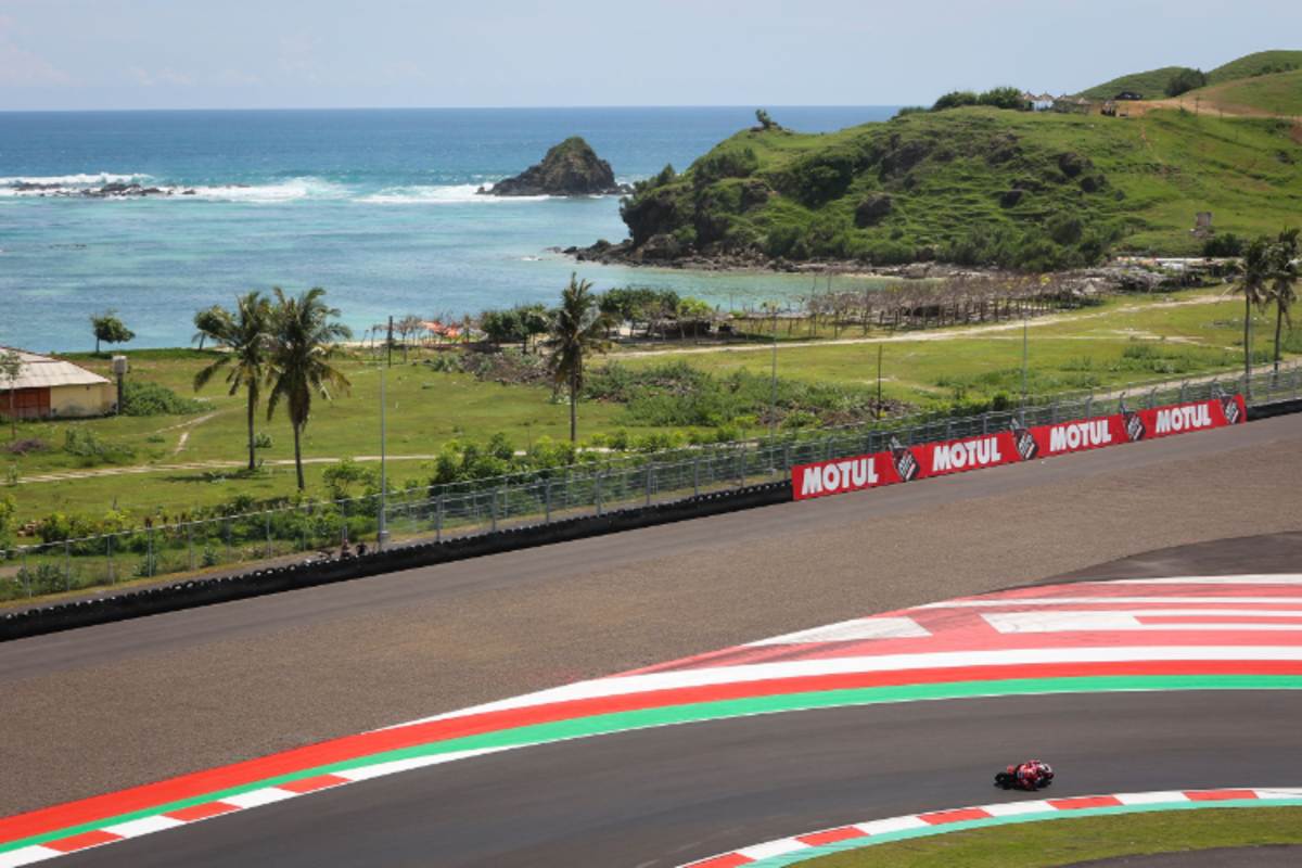 Die MotoGP-Stars gaben in diesem Jahr in Lombok Gas