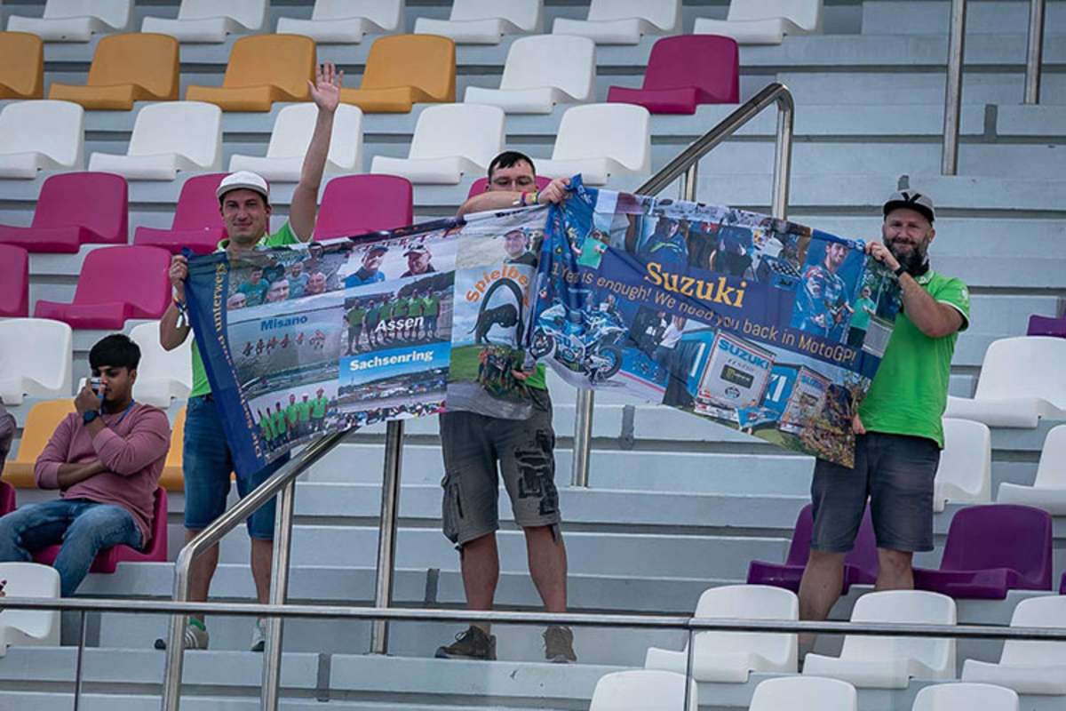 Selbst am Sonntag herrschte auf den Tribünen kein dichtes Gedränge